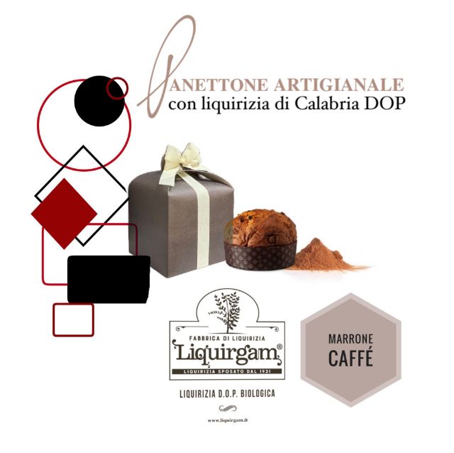 Panettone Artigianale - Marrone caffè