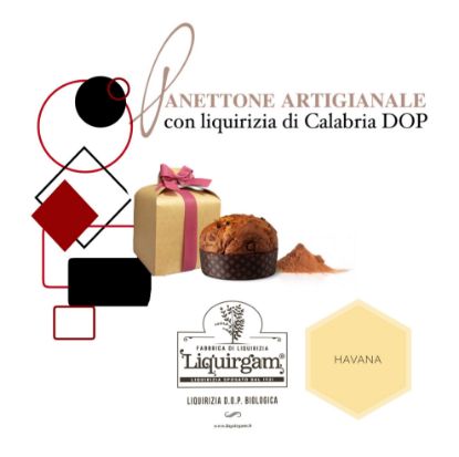 panettone liquirizia artigianale - Havana