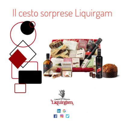 Il cesto sorprese Liquirgam - 90€ 