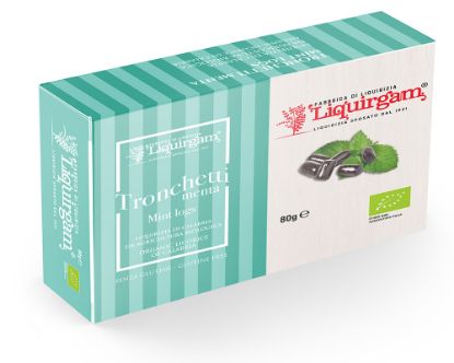 Tronchetti - liquirizia biologica alla menta 